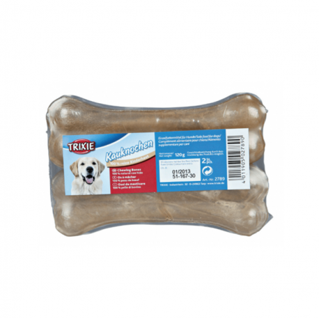 Trixie 2 Huesos Prensados de Piel Para Perros 15 cm