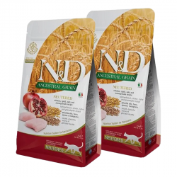 Farmina ND Cat Ancestral Grain Neutered Cordero pienso para gatos esterilizados