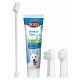 Trixie Set de Higiene Dental para Perros (Pasta, Cepillo y Cepillo de Dedo)