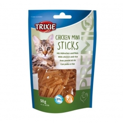 Trixie Chicken Mini Sticks Snack para Gatos con Pollo