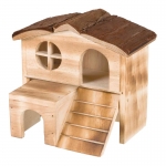 Trixie Casita Kajsa de Madera Natural Para Pequeños Mamíferos