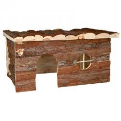 Trixie Casita Jerrik de Madera Natural Para Pequeños Mamíferos