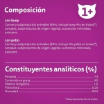 Whiskas Comida húmeda en Salsa para Gatos Buey y Pollo