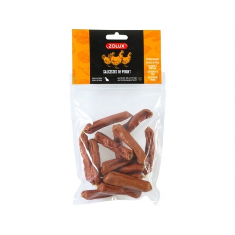 Zolux Snack Natural para Perro Salchichas de Pollo