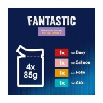 Felix Fantastic Caja Multipack Comida húmeda para Gatos en Gelatina Selecciones Favoritas
