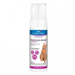 Francodex Champú en Espuma sin Aclarado para Gatos