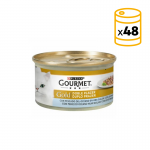 Gourmet Gold-Doble Placer Pescado del Océano y Espinacas (1)
