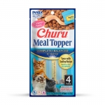 Churu Meal Topper Alimento Complementario para Gatos con Atún y Vieiras