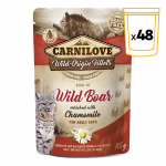 Carnilove Cat Adulto Pouch sabor Jabali