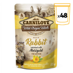 Carnilove Cat Kitten Pouch sabor Conejo