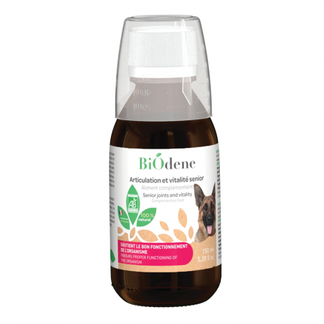 Biodene Complemento Alimenticio Articulaciones y Vitalidad para Perros Senior