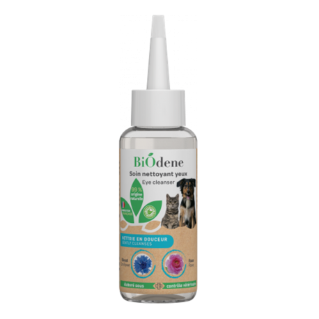 Biodene Limpiador de Ojos para Perros y Gatos