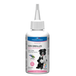 Francodex Loción Limpiadora de Orejas para Perros y Gatos