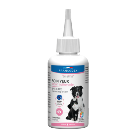 Francodex Loción Limpiadora de Ojos para Perros y Gatos