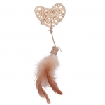 Zolux ECO Mimbre Corazón Ethnicat Juguete para Gatos