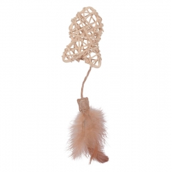 Zolux ECO Mimbre Pez Ethnicat Juguete para Gatos