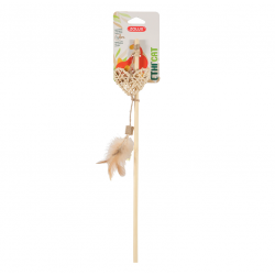 Zolux ECO Mimbre Caña Corazón Ethnicat Juguete para Gatos