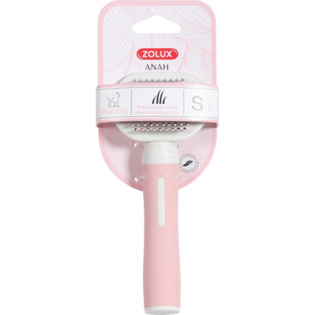 Zolux Anah Cepillo Suave Slicker Para Gatos