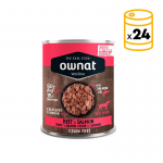 Ownat Wetline comida húmeda para perros beef & salmon