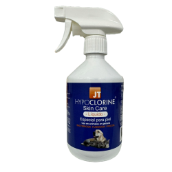 JT- Hypoclorine Skin care spray para piel y heridas en perros gatos y pequeños mamíferos