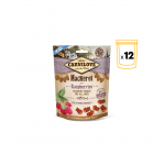 Snack Crunchy Caballa con Frambuesas