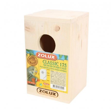 Zolux Classic 175 Nido de Madera para Pájaros