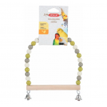 Zolux Columpio de Bolas + Percha de Madera para Pájaros