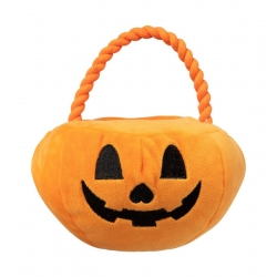 Fuzzyard Calabaza Truco o Trato Juguete para Perros Halloween