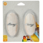 Zolux 2 Huesos de Jibia + Soporte para Pájaros