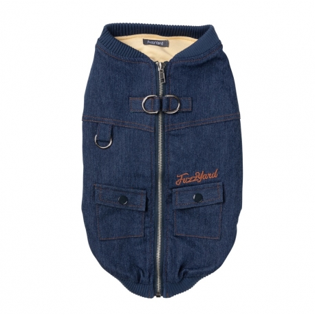 FuzzYard Chaqueta Vaquera con Borrego para Perros