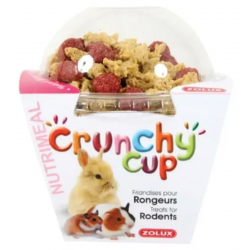 Zolux Crunchy Cup Snack Natural de Remolacha para Pequeños Mamíferos