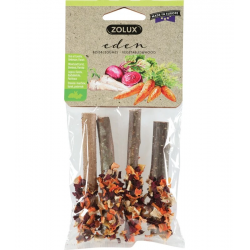 Zolux Eden Palitos de Madera con Verduras para Roedores