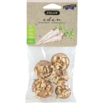 Zolux Eden Rodajas de Madera con Chirivia para Roedores