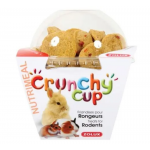 Zolux Crunchy Cup Snack Natural de Zanahoria para Pequeños Mamíferos