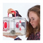 Zolux Rody3 MINI Jaula para Pequeños Mamíferos color Granada