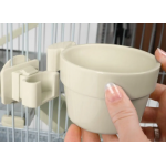 Zolux Comedero NEO para Pequeños Mamíferos Plástico Beige