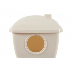 Zolux Casa de Plástico para Pequeños Mamíferos Color Beige