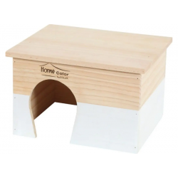Zolux Caseta de Madera para Roedores Grandes Color Blanco