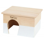 Zolux Caseta de Madera para Roedores Grandes Color Blanco