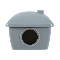 Zolux Casa de Plástico para Pequeños Mamíferos Color Gris
