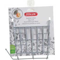 Zolux Perchero Gris para Heno de Pequeños Mamíferos