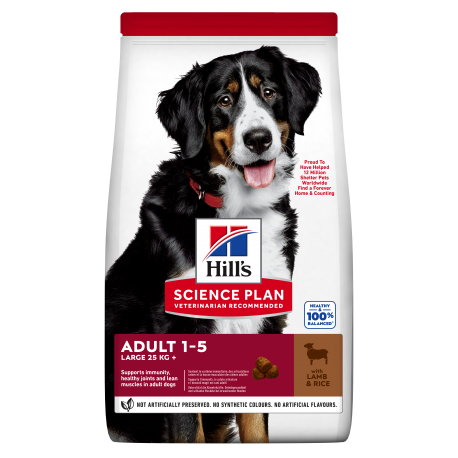 Hills-SP Adult Razas Grandes Cordero y Arroz. (1)