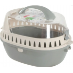 Zolux Transportín para Pequeños Mamíferos color Gris y Beige