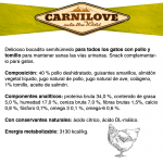 Carnilove Cat Snack Semihumedo sabor Pollo Tomillo
