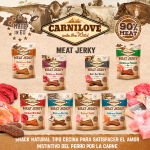 Carnilove Dog Adulto Jerky en barritas sabor Codorniz Pollo