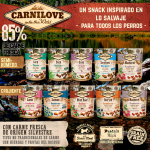 Carnilove Dog Snack Semihúmedo sabor Codorniz Oregano
