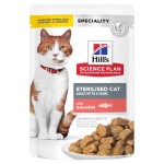 Hills-SP Feline Young Sterilised con Salmón (Sobre) (1)
