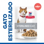 Hills-SP Feline Young Sterilised con Salmón (Sobre) (1)