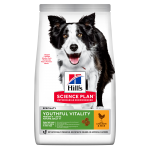 Pienso Hills Science Plan Vitality para perros medianos senior con pollo y arroz