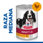 Hills Science Plan Adult de pollo pack latas para perros